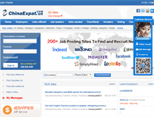 Tablet Screenshot of chinaexpat.cn